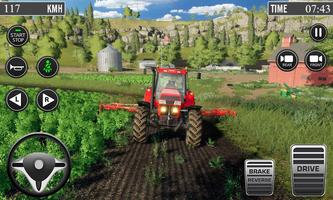 Tractor Simulator 2019 - Harvest Farming Game poster