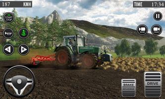 Tractor Simulator 2019 - Harvest Farming Game screenshot 2