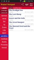 Praise! Notepad KJV (Donate) poster