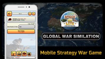 Global War Simulation Africa capture d'écran 2