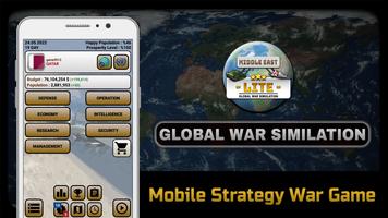 Global War Simulation East Affiche