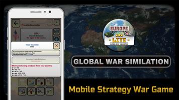 Global War Simulation Europe capture d'écran 1