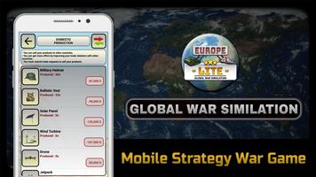 Global War Simulation Europe capture d'écran 2