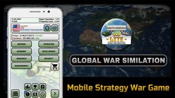 Global War Simulation South Affiche