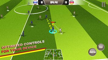 Soccer Striker 17 syot layar 1