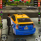 Real Taxi Driver Game 3D Zeichen