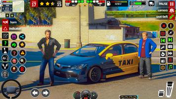 Real Taxi Driver Game 3D Screenshot 3