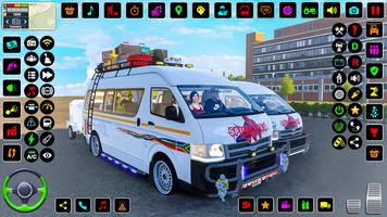 City Van Driver Game Simulator poster