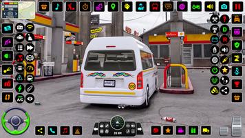 City Van Driver Game Simulator screenshot 1