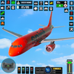 Flugzeugsimulator-Flugspiel