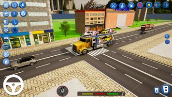 Truck Car Transport Games capture d'écran 2