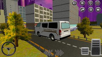 Car Games Dubai Simulator Van تصوير الشاشة 1