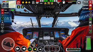 Helicopter Flying Rescue Game screenshot 1