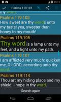 Bible KJV captura de pantalla 3