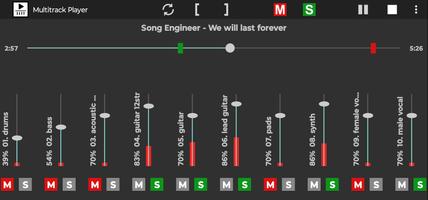 پوستر Multitrack Player