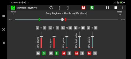 Multitrack Player Pro screenshot 1