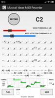 Musical Ideas MIDI Recorder screenshot 1