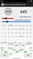 Musical Ideas MIDI Recorder capture d'écran 2