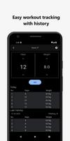 WorkIt Gym Log Workout Tracker screenshot 2