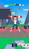 Gym Workout Clicker: Muscle Up Affiche