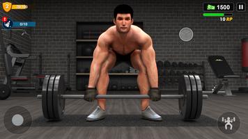 Workout Gym Simulator Game 24 Affiche