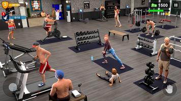 1 Schermata Workout Gym Simulator Game 24