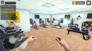 Gym Building Business Game 3D تصوير الشاشة 1