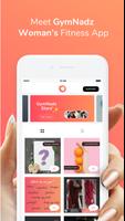 GymNadz - Women's Fitness App ポスター