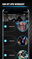 Abs Sit Up Up Workout - Ab Cru الملصق