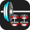 Hantel & Langhantel Workout Zeichen
