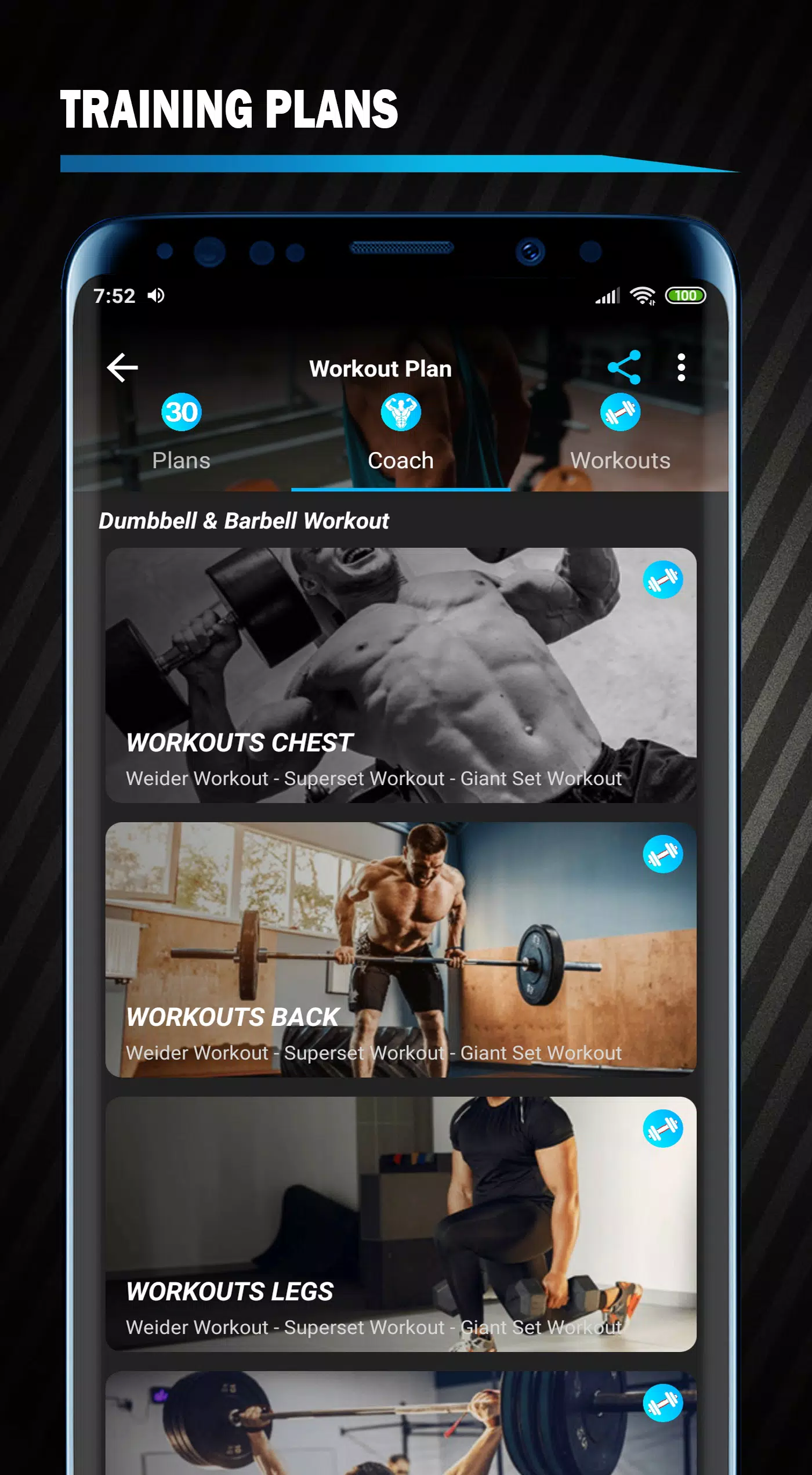 Hantel Workout & Langhantel Wo APK für Android herunterladen