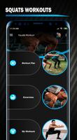 Squat Workout Fitness at Home poster