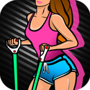女子阻力带锻炼 APK