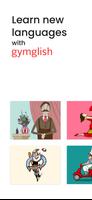 Language courses - Gymglish 海報
