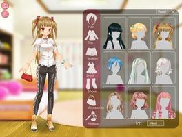 Anime Girl Creator & Dress Up اسکرین شاٹ 2