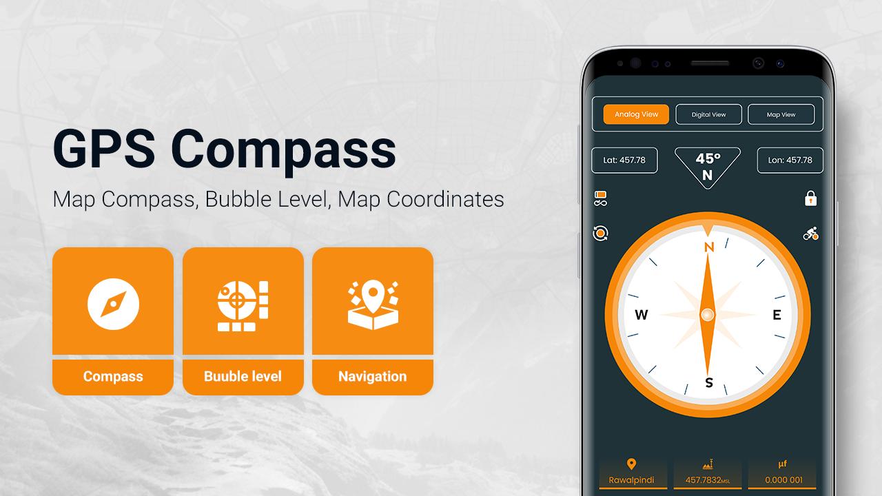 Скачать Компас,карты и направления APK для Android - Последняя Версия
