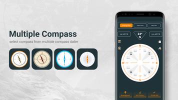 Smart Compass Pro پوسٹر