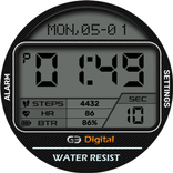 GYD001: Retro watchface