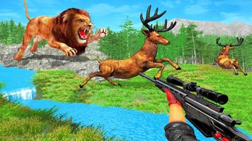 Deer Hunting Wild Hunter Games Affiche