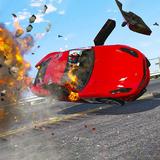 Auto-ongeluk Beamng-boom