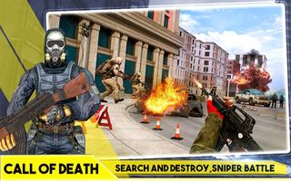 FPS Commando Mission Army Game الملصق