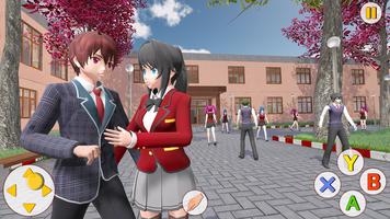 Real Girls School Simulator Affiche