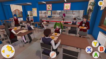 Real Girls School Simulator captura de pantalla 2