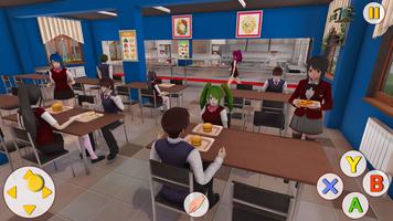 Real Girls School Simulator ảnh chụp màn hình 2