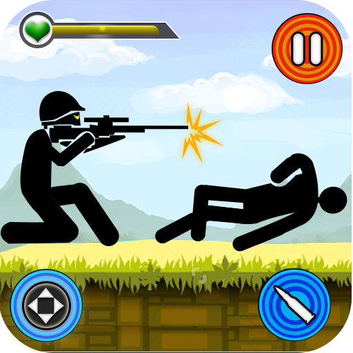 Stick Man: Shooting Game