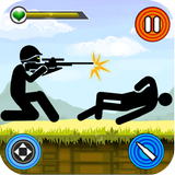 Stick Man: Shooting Game أيقونة