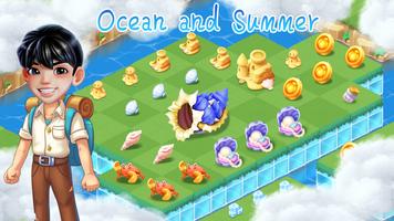 برنامه‌نما Dreamy Island - Merge puzzle عکس از صفحه