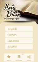 Sainte Bible en Luganda Affiche