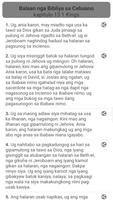 Bible English and Cebuano تصوير الشاشة 3