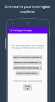 TikTok Region Changer capture d'écran 1
